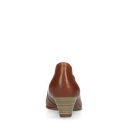 thumbnail: No Stress leren pumps cognac