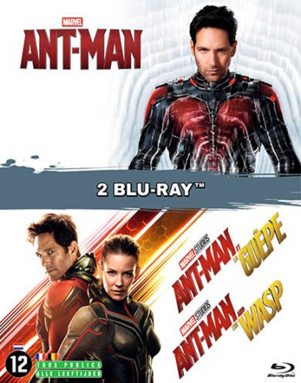 Ant man + Ant man & the Wasp (Blu-ray)