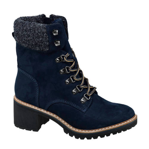 Vanharen Landrover Veterboots Blauw landrover kopen in de aanbieding