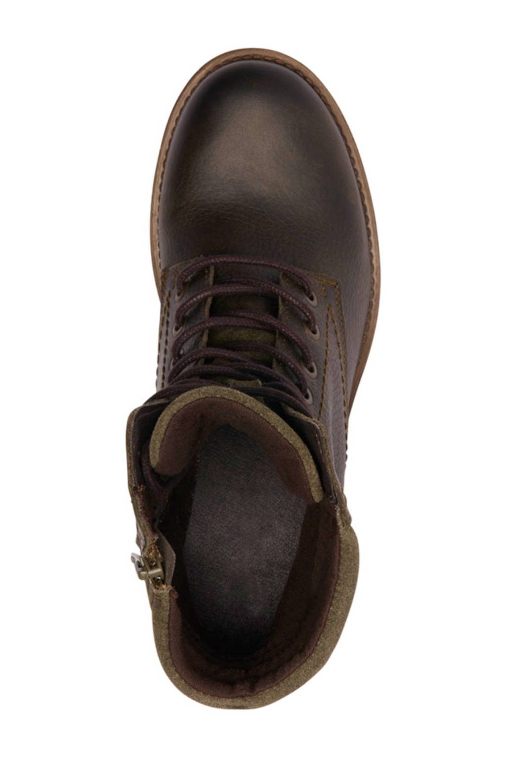 Landrover Vanharen Leren Landrover Vanharen Leren Groen Veterboots Landrover Veterboots Groen Vanharen rgrUZq