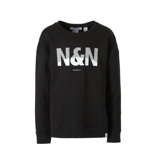 Nik En Niknik Sweater Reduan Zwart nik en nik kopen in de aanbieding Nik En Niknik Sweater Reduan Zwart nik en nik kopen in de aanbieding