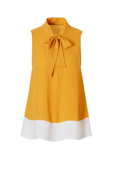recycled polyester A-lijn top met striksluiting (Waste2Wear)