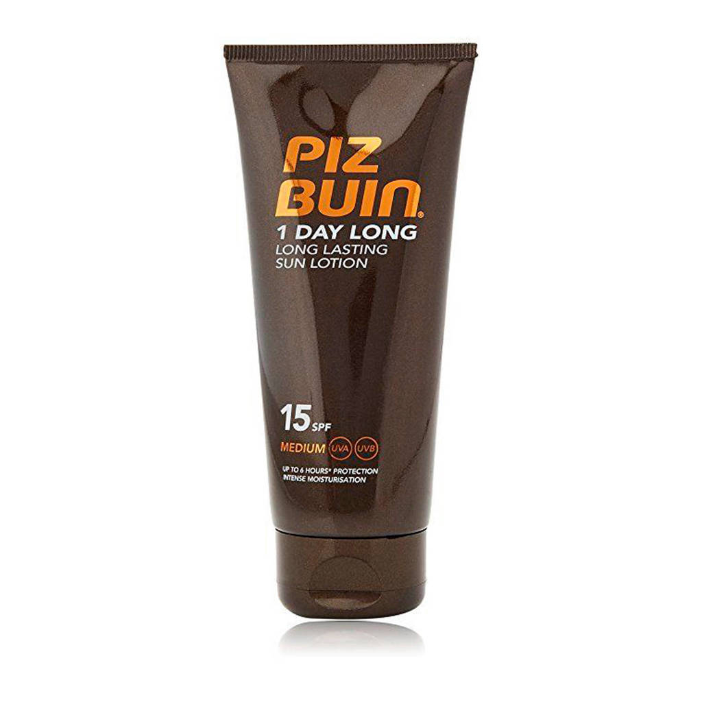 Piz Buin 1 Day Long Lotion SPF15 zonnebrand - 100 ml