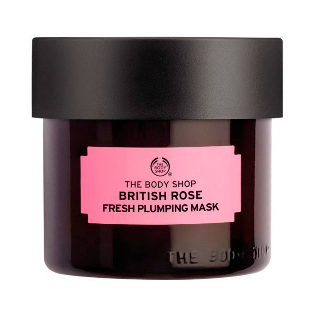 The Bodyshop British Rose Fresh Plumping gezichtsmasker - 75 ml