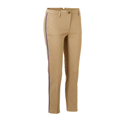 Tommy Hilfiger Slim Fit Broek Met Contrasterende Bies tommy hilfiger kopen in de aanbieding Tommy Hilfiger Slim Fit Broek Met Contrasterende Bies tommy hilfiger kopen in de aanbieding