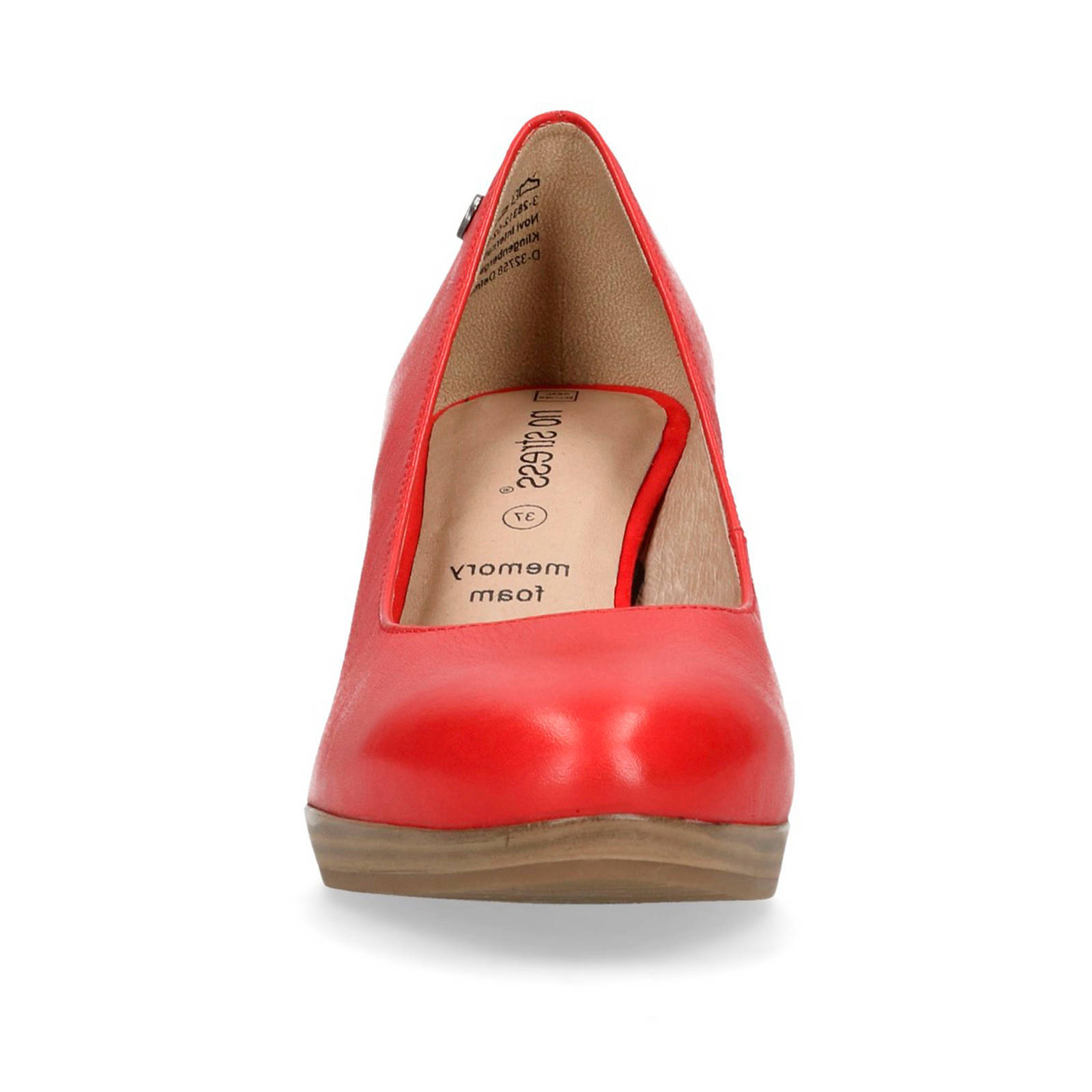 No Stress leren pumps rood | wehkamp