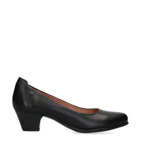 No Stress leren pumps zwart afbeelding