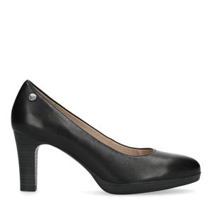 leren pumps zwart