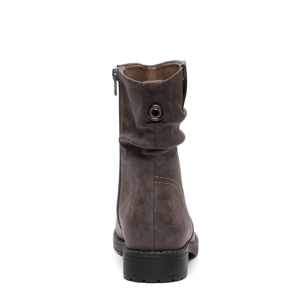 Box Scapino Blue Scapino Enkelboots Blue Box Scapino Grijs Blue Enkelboots Box Grijs FfnnBOY