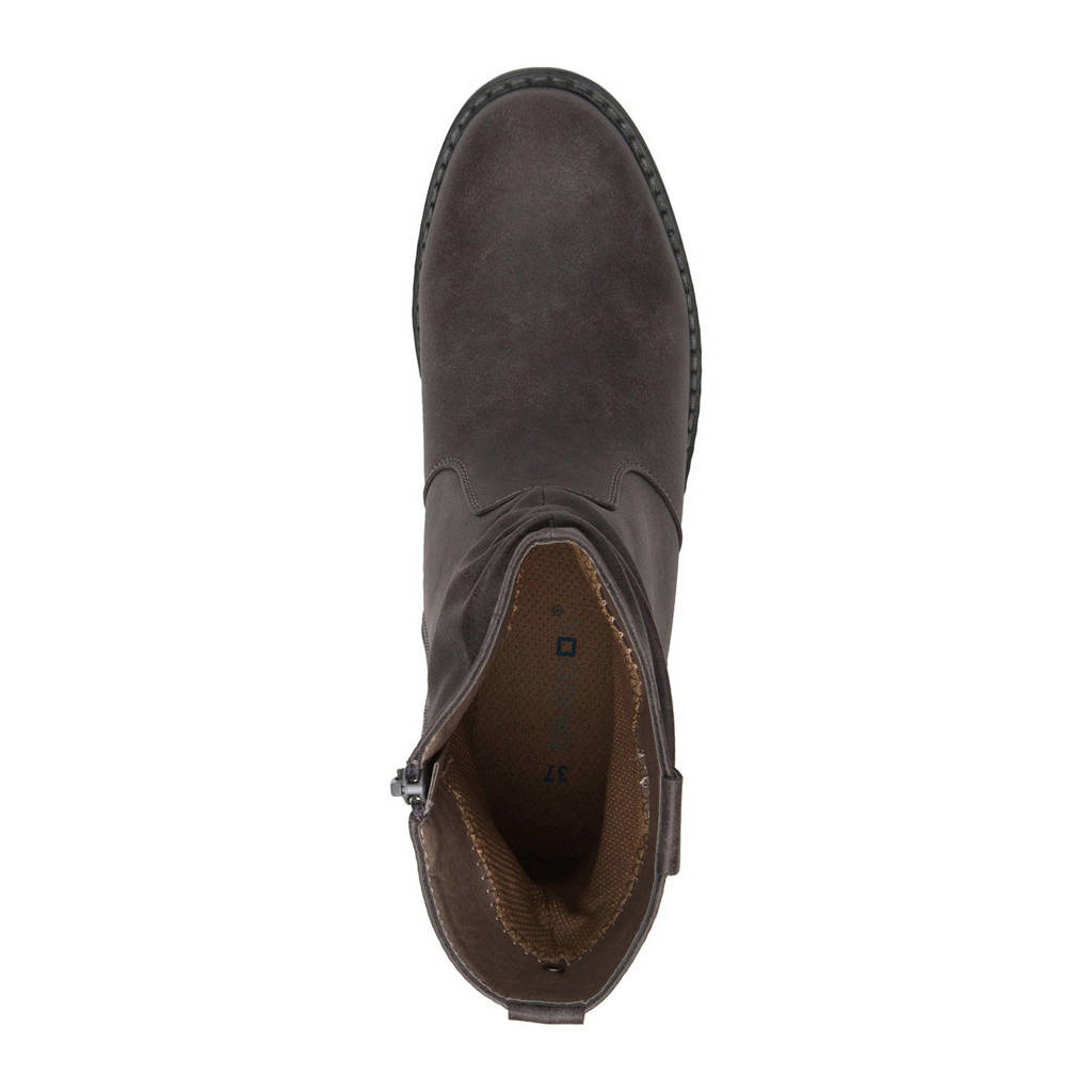 Box Scapino Blue Scapino Enkelboots Blue Box Scapino Grijs Blue Enkelboots Box Grijs FfnnBOY