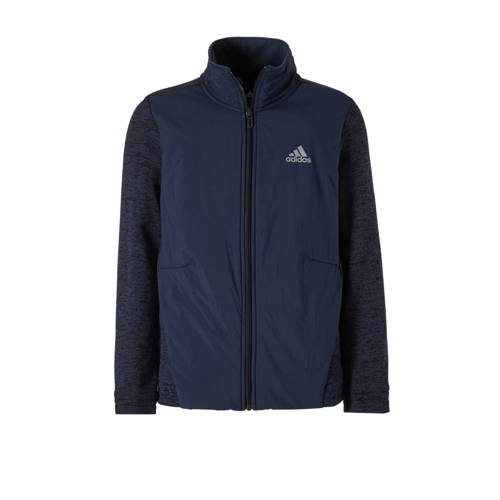 Adidas Performance Gevoerd Sportvest Donkerblauw adidas kopen in de aanbieding