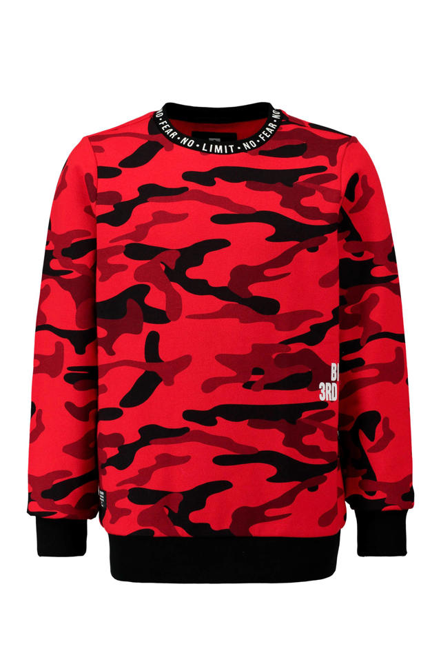 Ondergeschikt Krijt Vegen CoolCat camouflage sweater rood | wehkamp