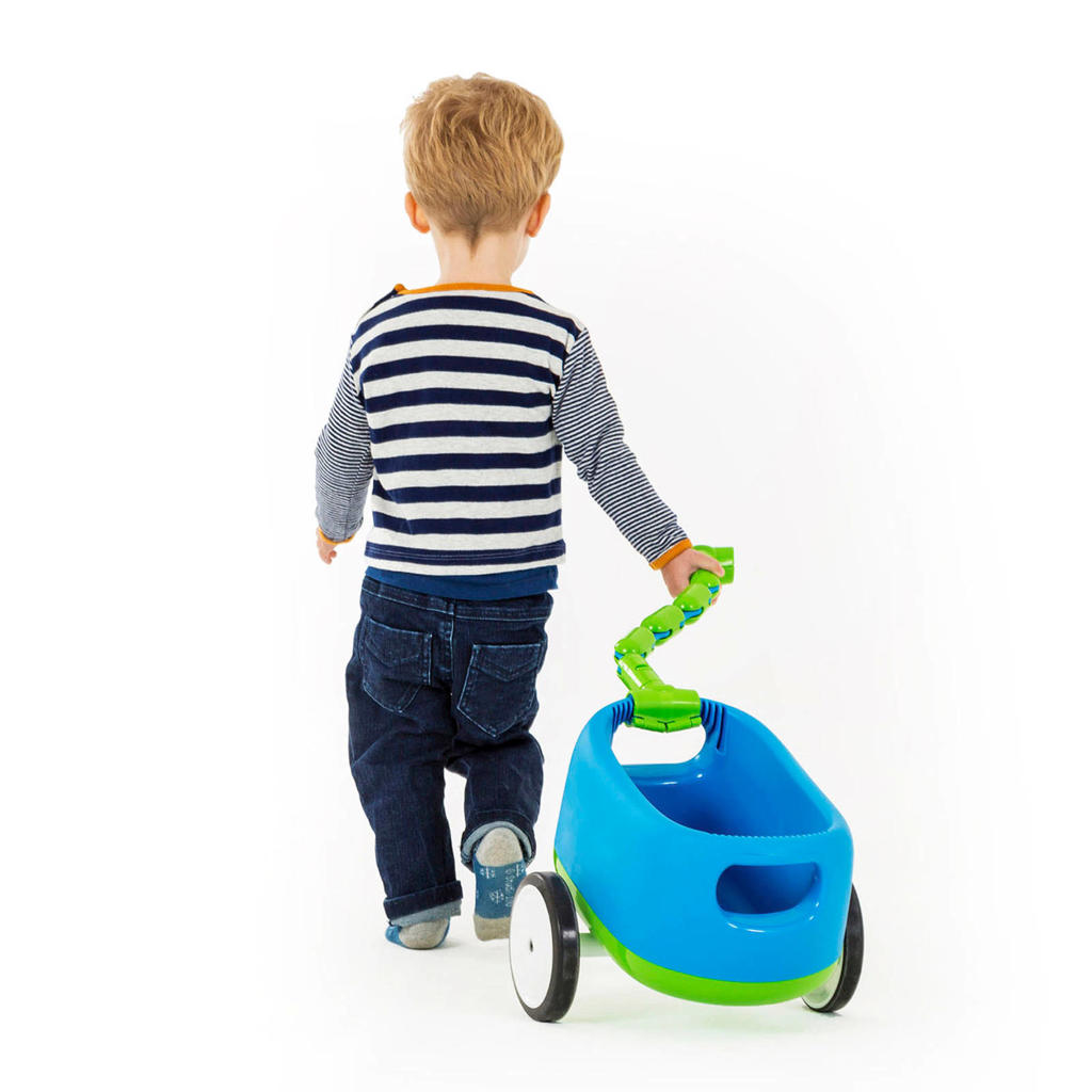 Chillafish Quadie loopfiets met trailie groen wehkamp