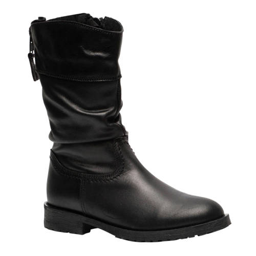 Scapino Groot Leren Laarzen Zwart scapino kopen in de aanbieding