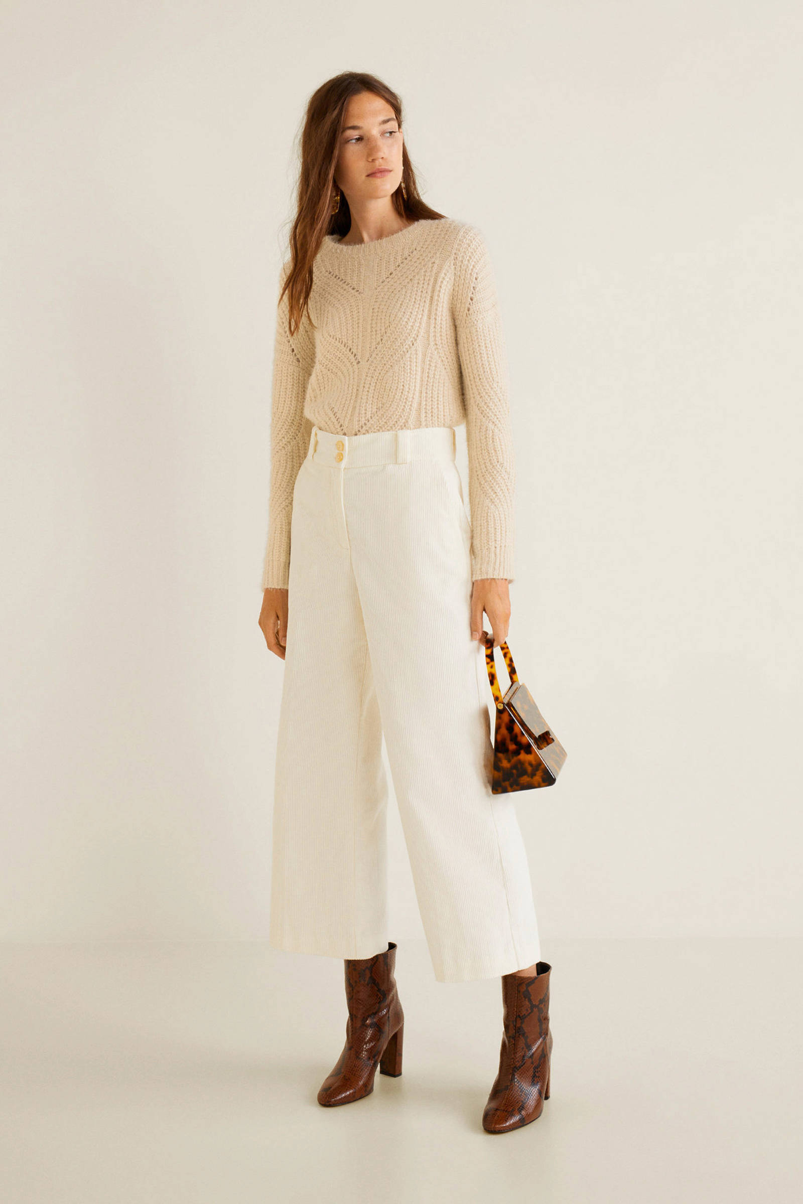 Mango ajour trui beige | wehkamp Mango ajour trui beige | wehkamp