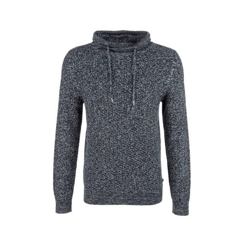 Qs Designed By Gemeleerde Trui Marine qs designed by kopen in de aanbieding