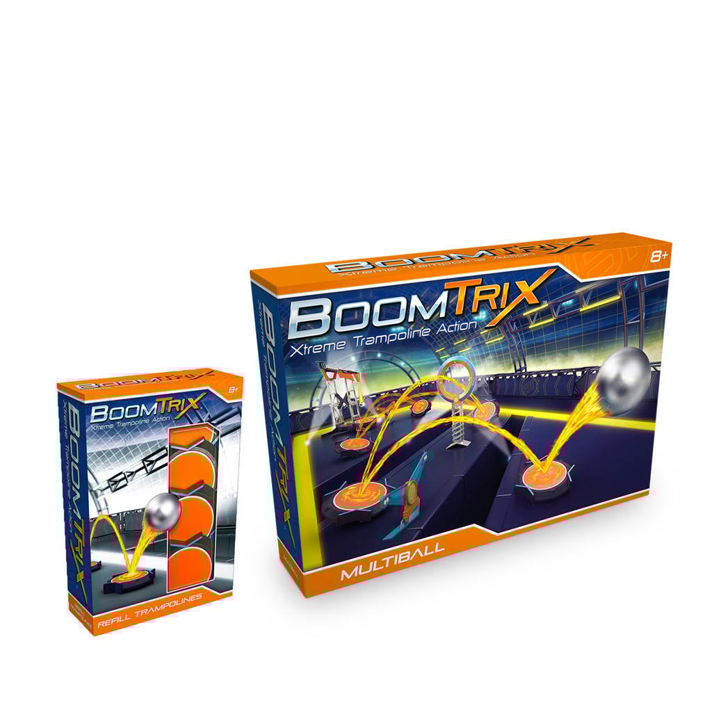 Goliath Boomtrix multiball pack + refill trampoline kinderspel