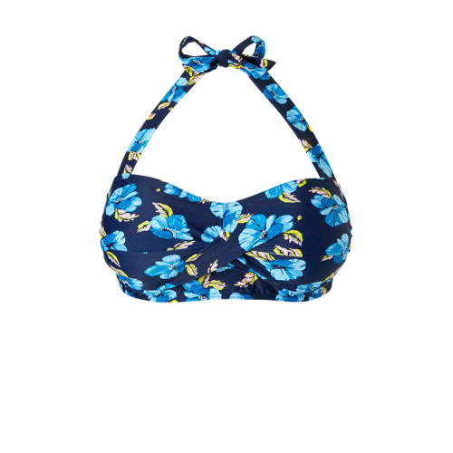 Junarose Mix Match Halter Bikinitop Met Bloemen junarose kopen in de aanbieding