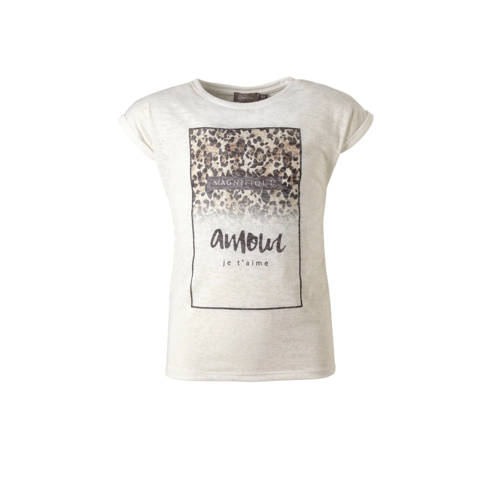 Geisha T Shirt Met Print Wit geisha kopen in de aanbieding
