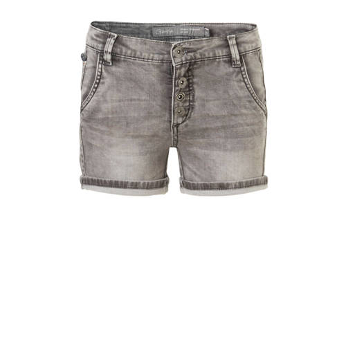 Geisha Denim Short Grijs geisha kopen in de aanbieding Geisha Denim Short Grijs geisha kopen in de aanbieding
