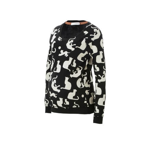 Supermom Sweater Met Printopdruk supermom kopen in de aanbieding