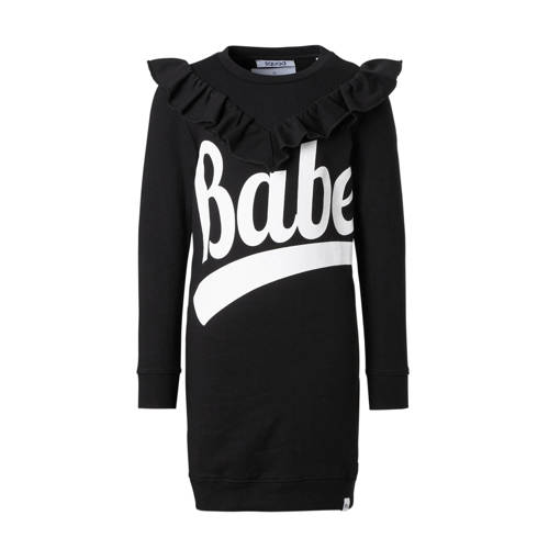 Nik En Niknik Sweatjurk Met Tekst Zwart nik en nik kopen in de aanbieding Nik En Niknik Sweatjurk Met Tekst Zwart nik en nik kopen in de aanbieding
