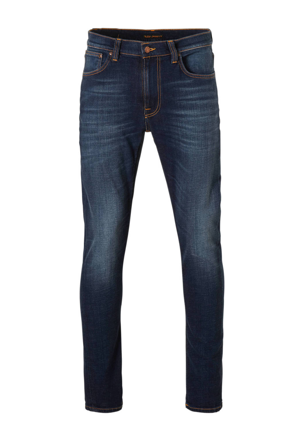 Nudie Jeans slim fit jeans Lean Dean dark deep worn, Dark deep worn