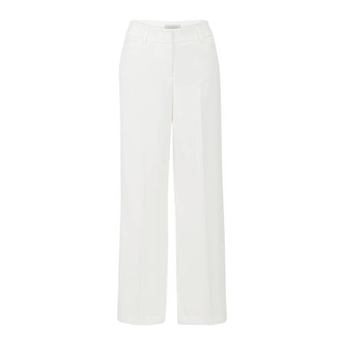 Promiss Straight Fit Pantalon Wit promiss kopen in de aanbieding