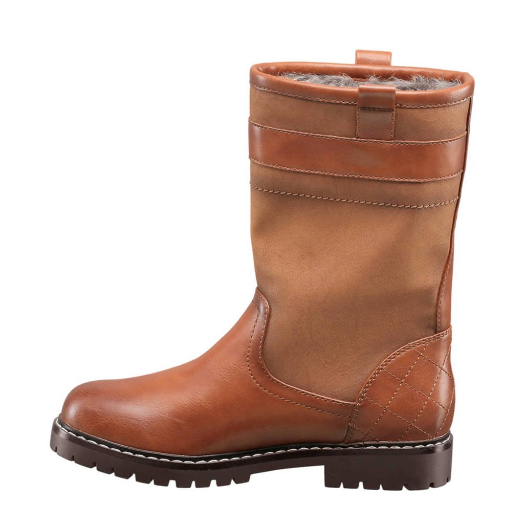 Landrover gevoerde enkelboots cognac wehkamp