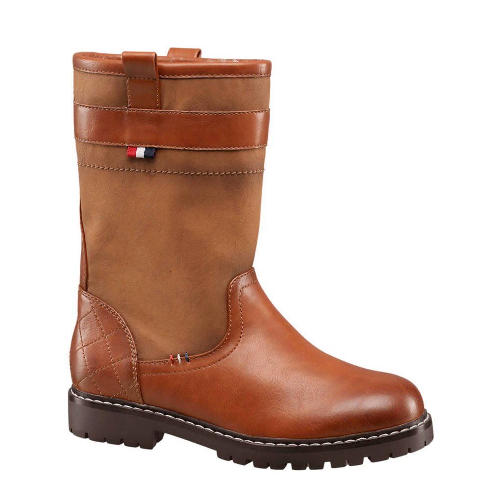 Landrover gevoerde enkelboots cognac wehkamp