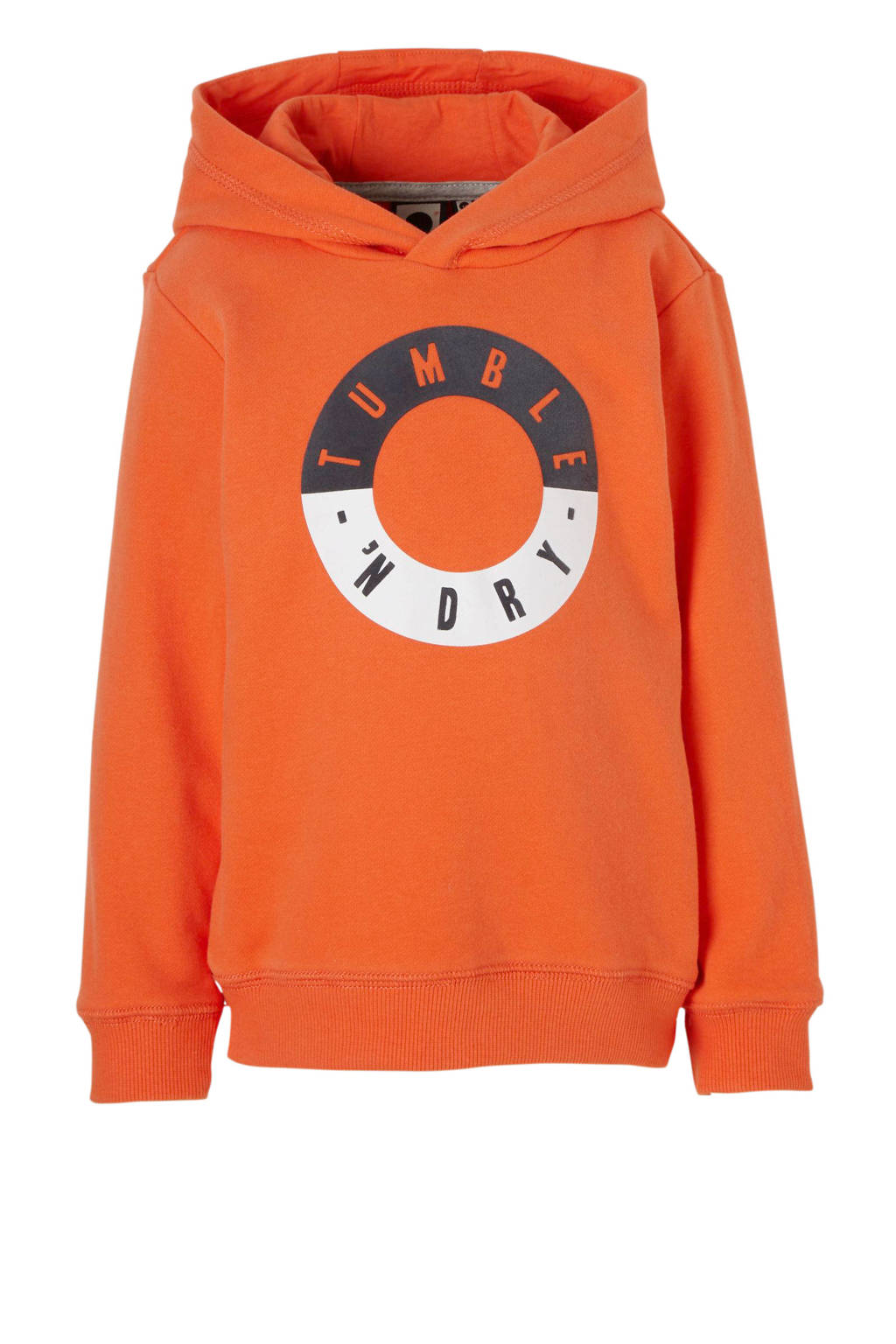 heden Bloeden Muf Tumble 'n Dry Mid hoodie Fabrice met logo oranje | wehkamp