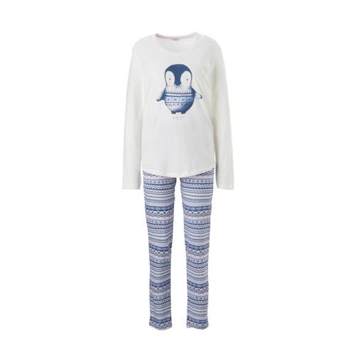 Esprit Pyjama Met Printopdruk Blauw esprit kopen in de aanbieding Esprit Pyjama Met Printopdruk Blauw esprit kopen in de aanbieding