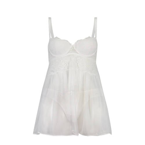 Hunkemoller Camiset Met Kant Wit hunkemoller kopen in de aanbieding Hunkemoller Camiset Met Kant Wit hunkemoller kopen in de aanbieding