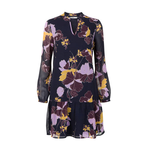 Steps Gebloemde Jurk Donkerblauw steps kopen in de aanbieding Steps Gebloemde Jurk Donkerblauw steps kopen in de aanbieding