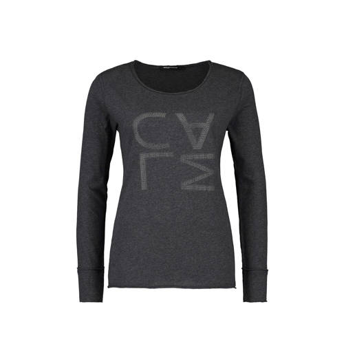 Expresso Longsleeve Met Printopdruk Gemeleerd Antracie expresso kopen in de aanbieding Expresso Longsleeve Met Printopdruk Gemeleerd Antracie expresso kopen in de aanbieding
