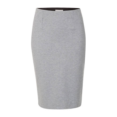 Promiss Kokerrok Grijs Gemeleerd promiss kopen in de aanbieding Promiss Kokerrok Grijs Gemeleerd promiss kopen in de aanbieding