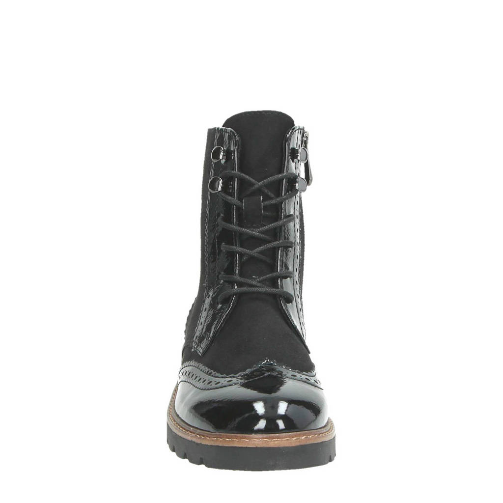 Marco Zwart Tozzi Tozzi Marco Veterboots Veterboots Zwart YwYrfqg