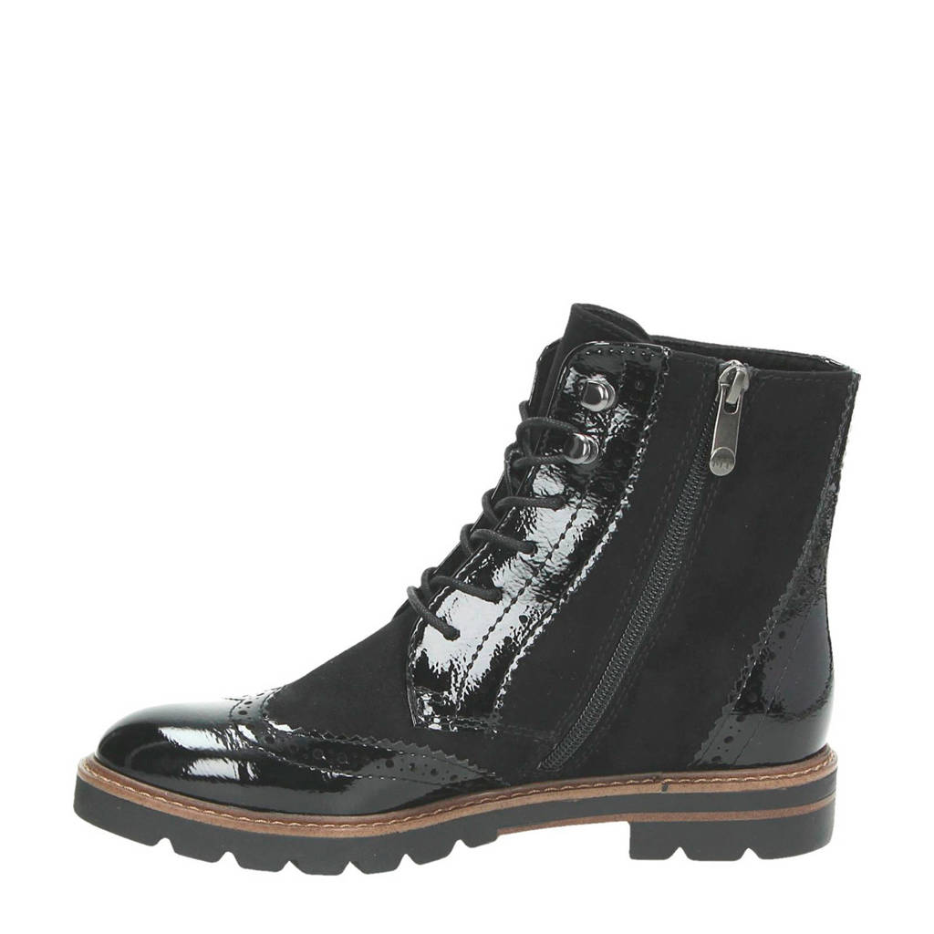 Marco Zwart Tozzi Tozzi Marco Veterboots Veterboots Zwart YwYrfqg