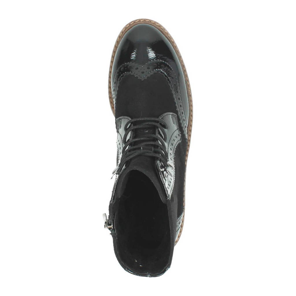 Marco Zwart Tozzi Tozzi Marco Veterboots Veterboots Zwart YwYrfqg