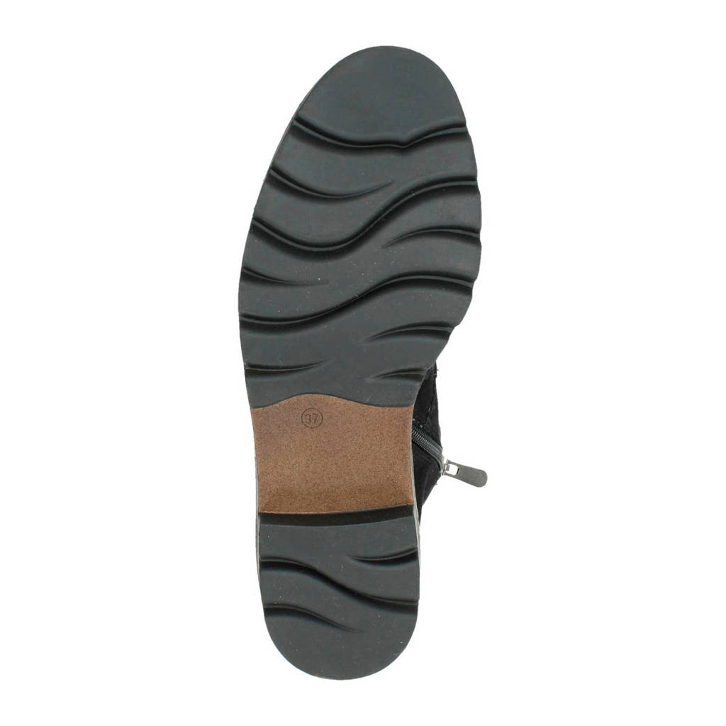 Marco Zwart Tozzi Tozzi Marco Veterboots Veterboots Zwart YwYrfqg