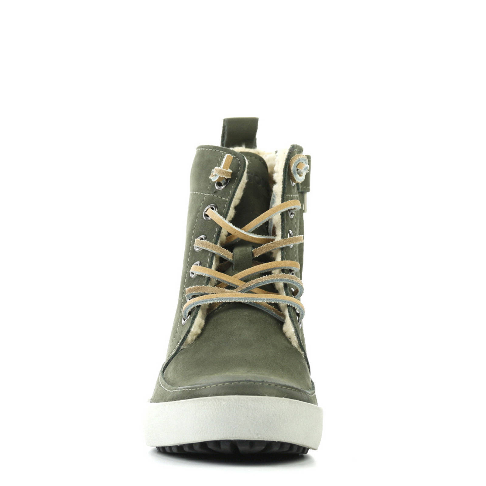 Blackstone CK01 leren enkelboots groen | wehkamp