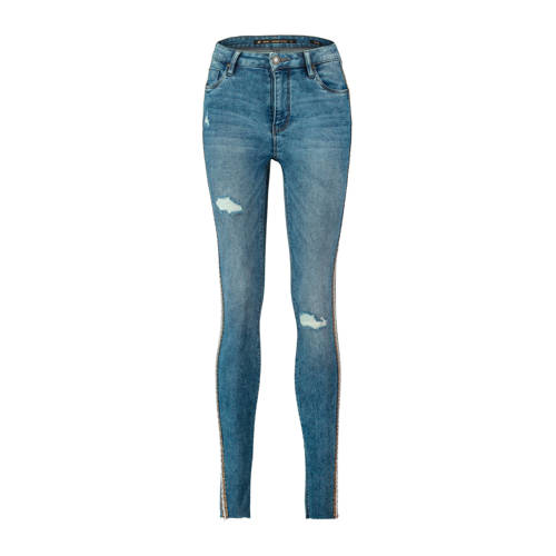 Coolcat Skinny Fit Jeans Blauw coolcat kopen in de aanbieding