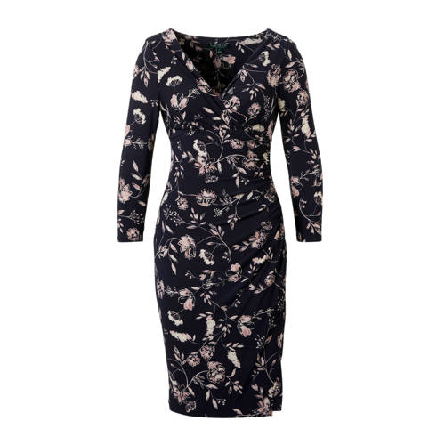 Lauren Ralph Gebloemde Overslagjurk Elsie lauren ralph lauren kopen in de aanbieding