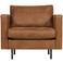 WOOOD WOOOD Rodeo Classic Fauteuil - Recycle Leer - Cognac - 83x98x88
