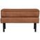 WOOOD Rodeo hocker op poten - Recycle Leer - Cognac - 45x84x54