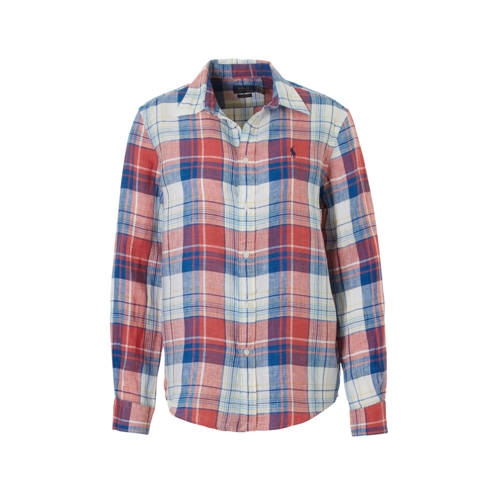 Polo Ralph Lauren Blouse Met Ruitprint polo ralph lauren kopen in de aanbieding