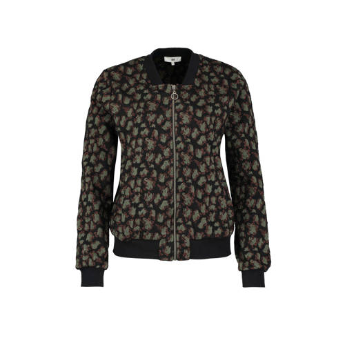 Cks Bomberjack Novaley Met Luipaardprint Zwart cks kopen in de aanbieding