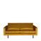 BePureHome velours 2,5-zitsbank Rodeo - oker