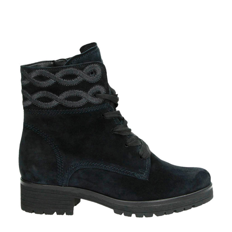 veterboots donkerblauw