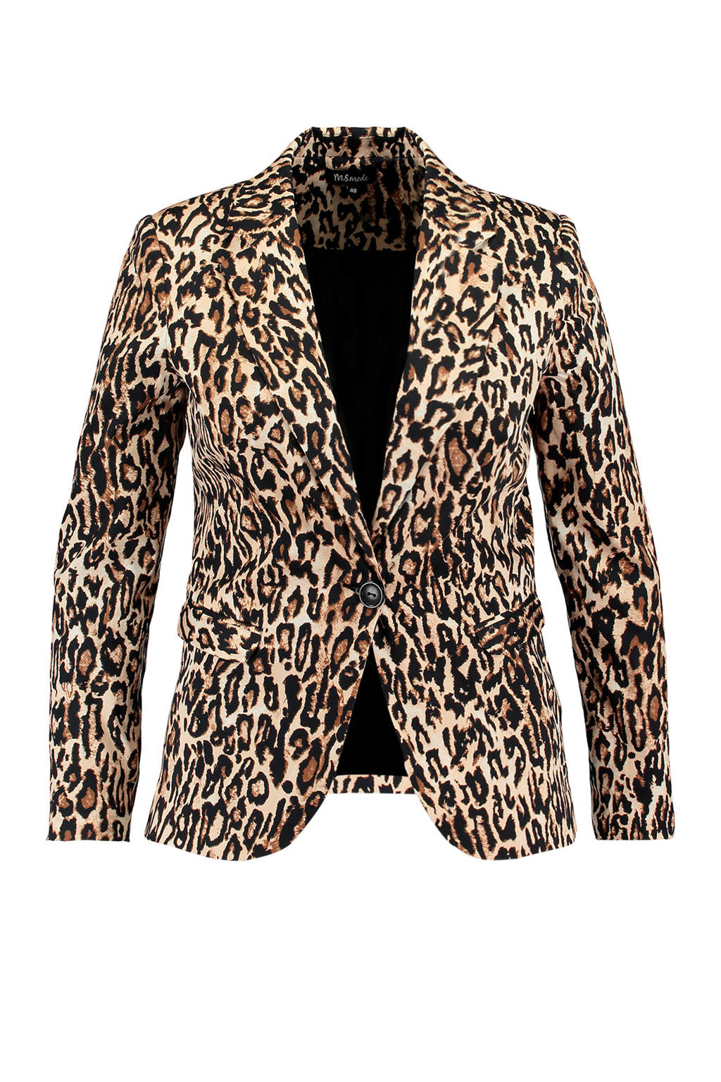 Mode blazer met luipaardprint | wehkamp